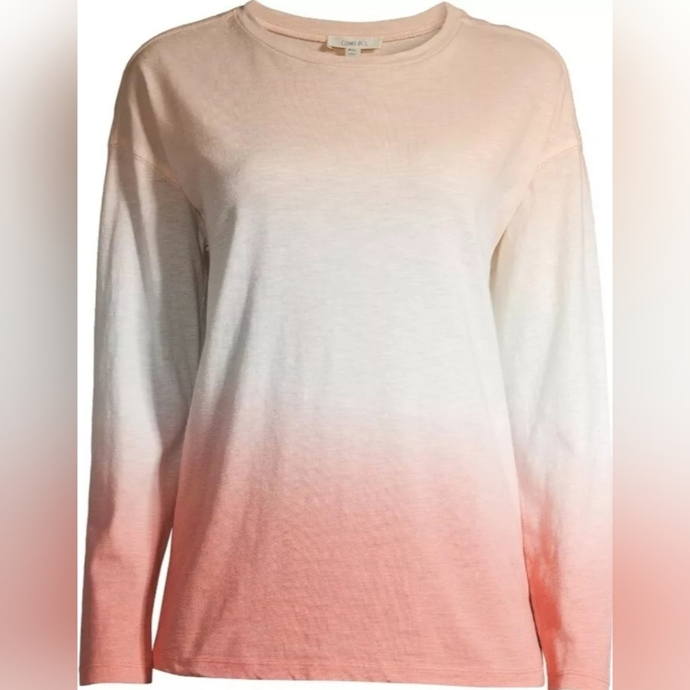 Como Blu Womens Athleisure Slouchy Long Sleeve T-Shirt,‎  Size M